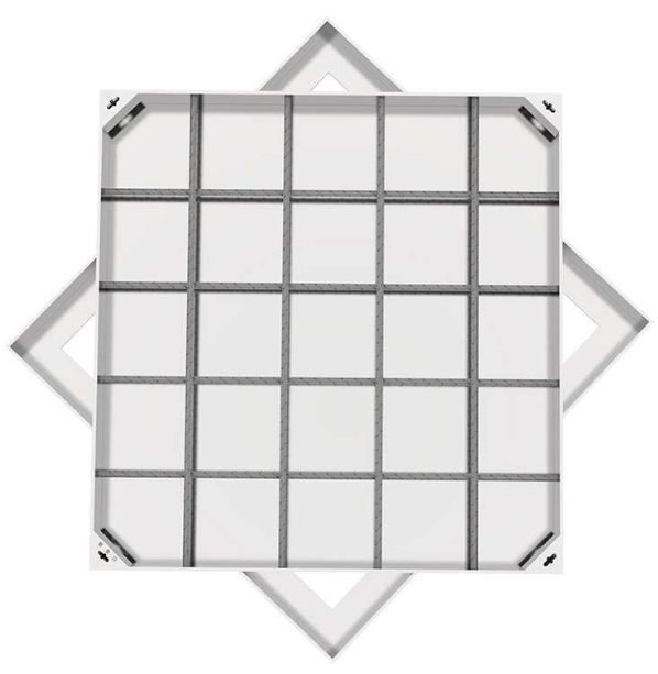 港南不锈钢方井展示